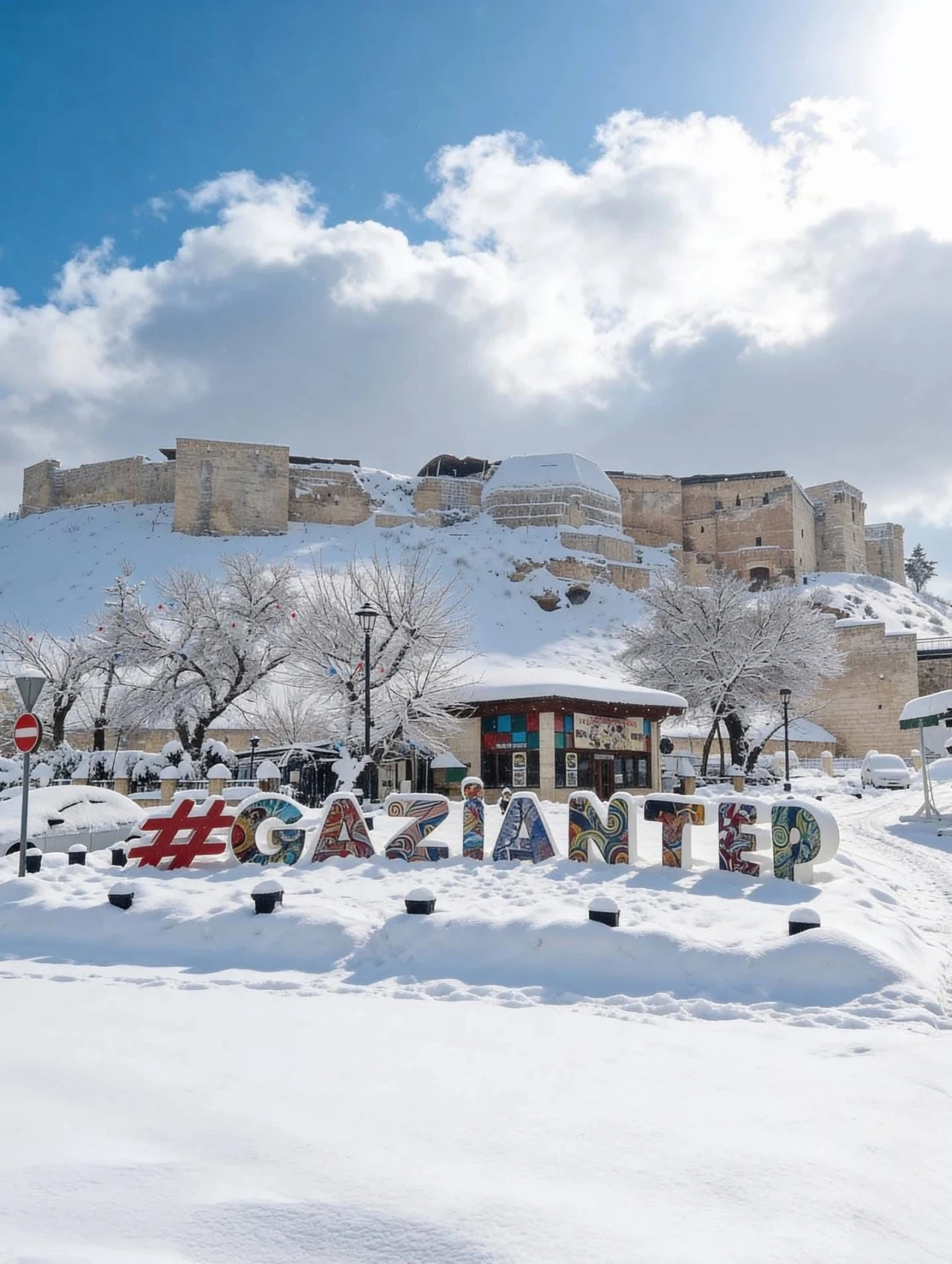 Yorgunsun ama güzelsin Gaziantep!