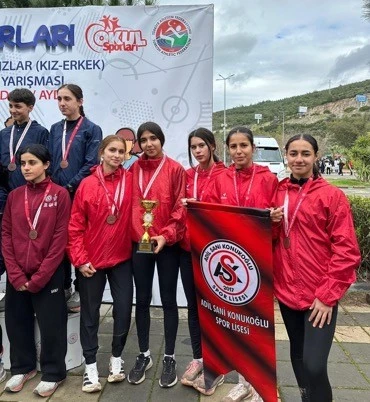  Adil Sani Konukoğlu Spor Lisesi Türkiye Kros Şampiyonası’nda Zirvede