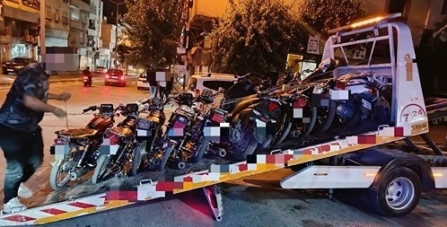 Gaziantep&rsquo;te motosiklet denetimi: 208 s&uuml;r&uuml;c&uuml;ye 3 milyon 907 bin lira ceza
