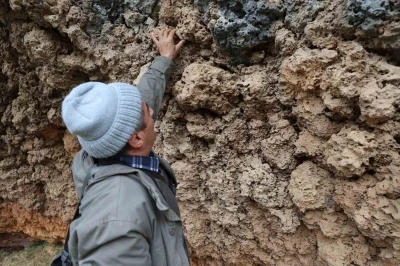 1 milyon yıl &ouml;nce oluşumu tamamlandığı değerlendirilen Buzul Vadisi g&ouml;r&uuml;nt&uuml;lendi
