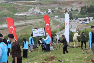 10 Bin Fidanla Hatıra Ormanı Oluşturuldu