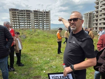 10 yıldır tamamlanamayan 543 dairelik sitede Karadeniz fıkrası gibi durum: Tapu var, bina yok
