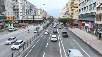 100. Yıl Bulvarı&rsquo;nda altı etaplı &ccedil;alışmanın &uuml;&ccedil;&uuml;nc&uuml; etabı tamamlandı
