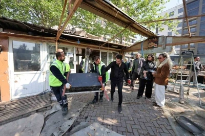 1050 Konutlar&rsquo;daki yeşil alan işgalden kurtarıldı
