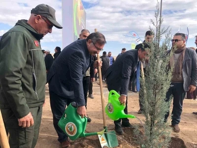 11 Kasım Milli Ağaçlandırma Günü’nde 20 bin fidan dikildi
