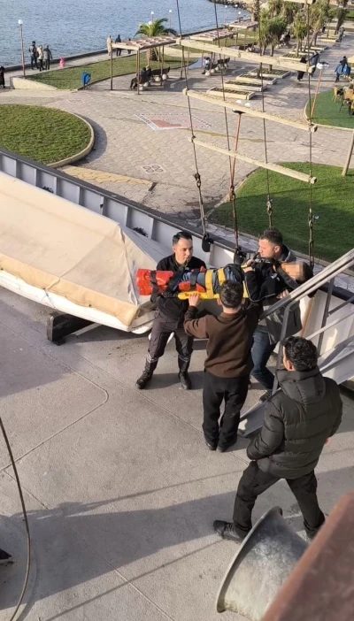 11 yaşındaki &ccedil;ocuk m&uuml;ze gemisinin merdivenlerinden &ccedil;ıkarken yaralandı
