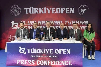 13. Uluslararası T&uuml;rkiye A&ccedil;ık Taekwondo Turnuvası&rsquo;nda heyecan yarın başlıyor
