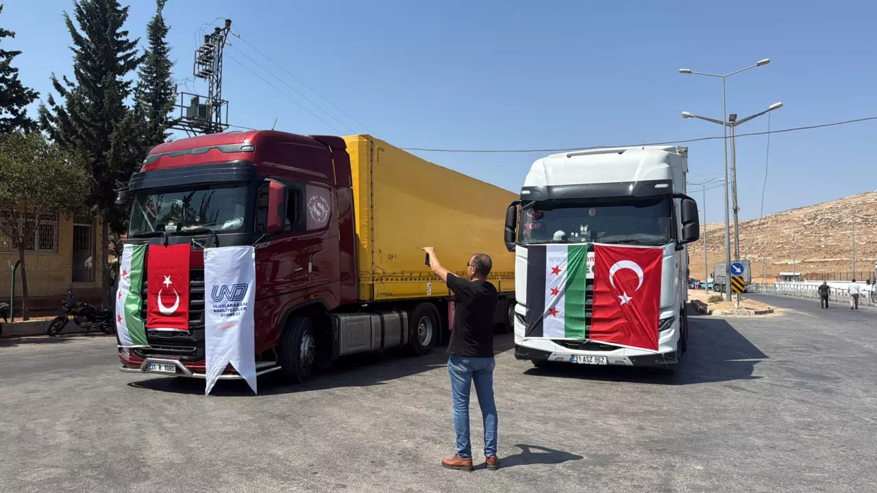 13 yılın ardından yeniden! Suriye ile kesintisiz taşımacılık başladı