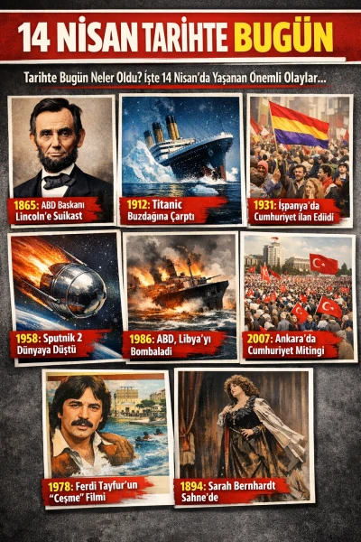  14 Nisan &ndash; Tarihte Bug&uuml;n