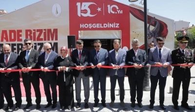 15 Temmuz&rsquo;un hafızası K&uuml;tahya Zafer Meydanı&rsquo;nda yaşatılıyor
