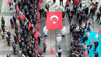 19 Mayıs Bayrak Devir Teslim T&ouml;reni

