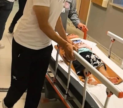 2 yaşındaki çocuk balkondan düştü
