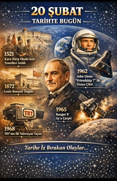 20 Şubat Tarihte Bug&uuml;n