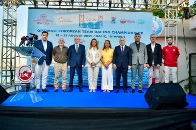 2025 Optimist Avrupa Takım Şampiyonası açılışı Fatih’te yapıldı
