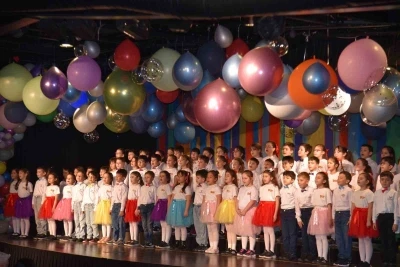 23 Nisan Şahinkaya&rsquo;da coşkuyla kutlandı

