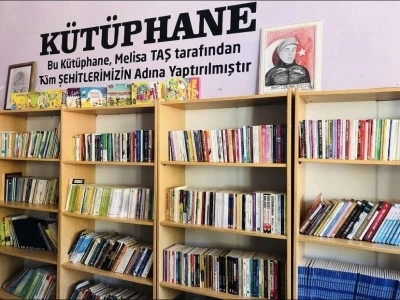 23 yaşındaki Melisa 10 kütüphane kurdu
