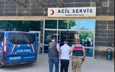 25 yıl hapis cezası bulunan firari h&uuml;k&uuml;ml&uuml; yakalandı
