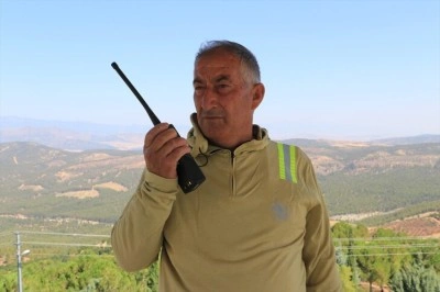 25 yıldır 850 metre rakımda "yeşil vatan" n&ouml;beti tutuyor