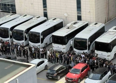 26 milyarlık yasa dışı bahis operasyonunda 103 ş&uuml;pheli adliyeye sevk edildi
