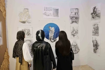 28 G&uuml;zel Sanatlar Akademisi &ouml;ğrencisinden &lsquo;Kabuk&rsquo; sergisi
