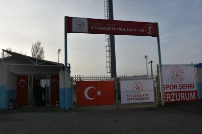 3 Temmuz Stadı’nda sporcular daha güvenli ortamda spor yapacak
