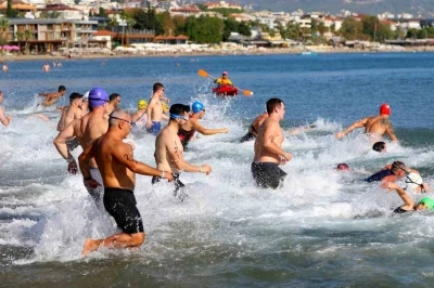 34. Alanya Triatlonu başladı
