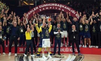 38. Erkekler Cumhurbaşkanlığı Kupası’nda ödüller verildi
