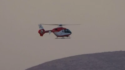 470 gramlık bebek helikopter ambulansla Van’a nakledildi
