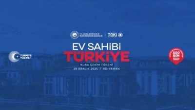 500 bin sosyal konut projesinde kura &ccedil;ekimleri başladı: İlk hak sahipleri belli oldu