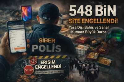 548 Bin Site Engellendi! Yasa Dışı Bahis ve Sanal Kumara B&uuml;y&uuml;k Darbe