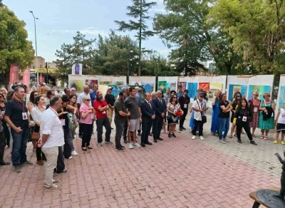 70 Sanatçı Kemerhisar’da sanat festivalinde buluştu
