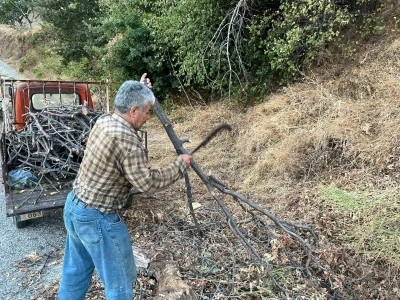 70 yaşındaki Halit amca, nostaljik motosikletiyle kışa hazırlanıyor
