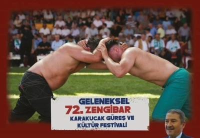 72. Zengibar Karakucak Güreş ve Kültür Festivali başlıyor
