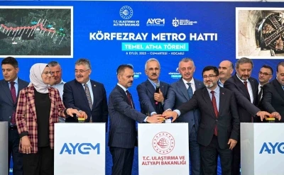 77 milyar liralık yatırım, Körfezray’ın ilk kazısını Bakan başlattı
