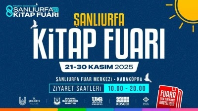 8. Şanlıurfa Kitap Fuarı 21 Kasım’da başlıyor
