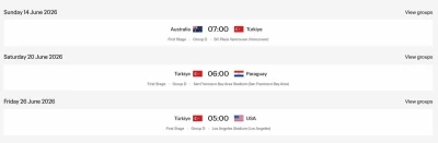 A Milli Takım&rsquo;ın D&uuml;nya Kupası fikst&uuml;r&uuml;nde değişiklik
