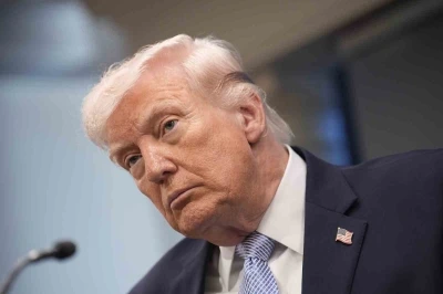 ABD Başkanı Trump: "D&uuml;nya barışı i&ccedil;in b&uuml;y&uuml;k bir g&uuml;n"
