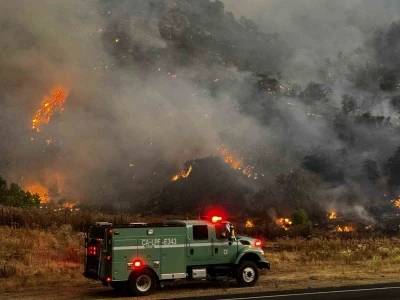 ABD’de orman yangını: 72 bin dönümden fazla alan kül oldu
