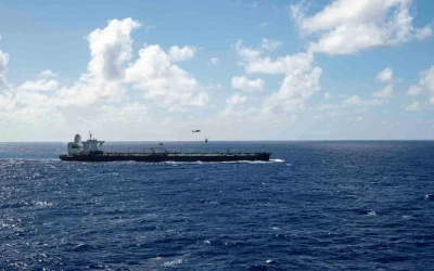 ABD, Hint Okyanusu&rsquo;nda yaptırım uygulanan bir petrol tankerine el koydu
