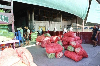 Acarlar’da eli ayağı tutan herkes çalışıyor
