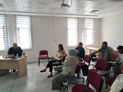 Acil servis personeline veri giriş eğitimi
