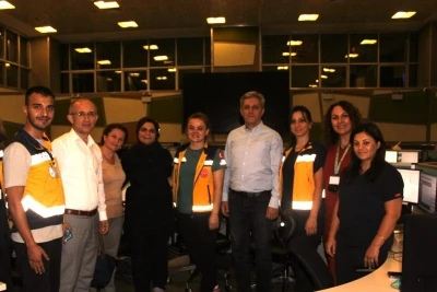 Acil ve 112 istasyonlarına gece denetimi
