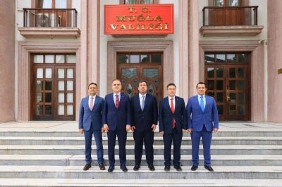 Adalet Bakanlığı heyeti, Vali Akbıyık ile g&ouml;r&uuml;şt&uuml;
