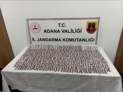Adana&rsquo;da 5 bin sentetik ecza ele ge&ccedil;irildi: 2 tutuklama
