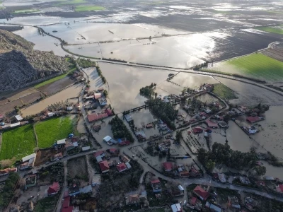 Adana&rsquo;da afetin boyutu havadan g&ouml;r&uuml;nt&uuml;lendi
