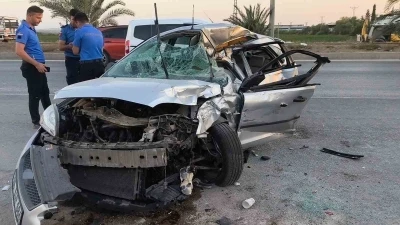 Adana’da feci kaza: 2 infaz koruma memuru öldü, 1 yaralı
