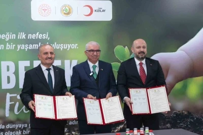 Adana&rsquo;da "Bir Bebek Bir Fidan" protokol&uuml; imzalandı
