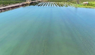 Adana&rsquo;da sel suları tarım arazilerini sular altında bıraktı
