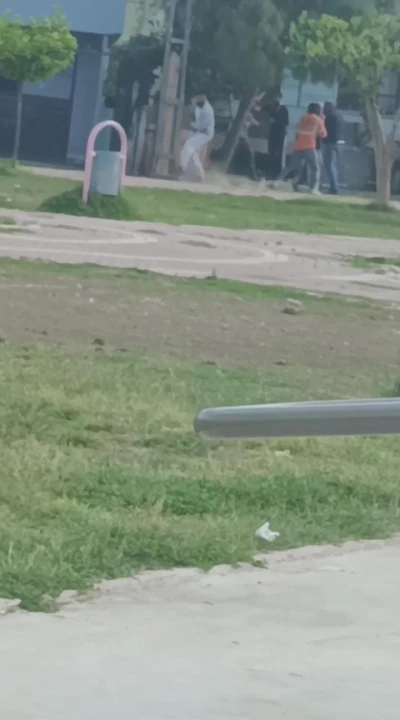Adana&rsquo;da t&uuml;fekli sopalı kavga kamerada
