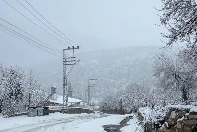 Adana&rsquo;da yaylalarda kar etkili oldu

